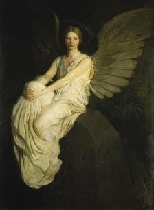 Stevenson Memorial, 1903. Creator: Abbott Handerson Thayer