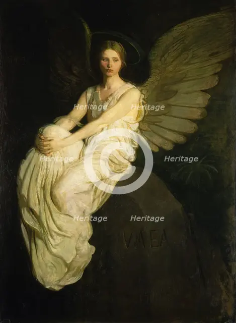 Stevenson Memorial, 1903. Creator: Abbott Handerson Thayer.