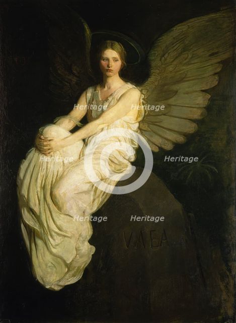 Stevenson Memorial, 1903. Creator: Abbott Handerson Thayer.