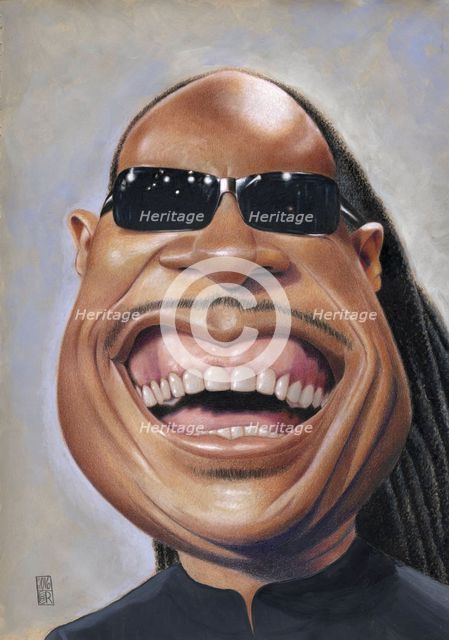 Stevie Wonder. Creator: Dan Springer.