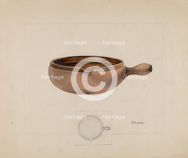 Stew pot, 1935/1942. Creator: Joseph Sudek.