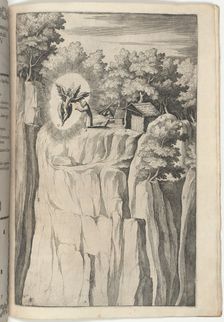 Stigmata of Saint Francis (Stimmate di San Francesco) [plate Y], 1612. Creator: Jacopo Ligozzi