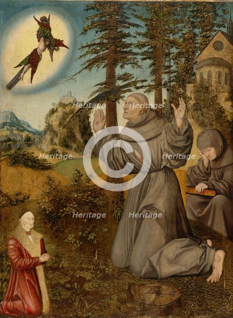 Stigmatization of Saint Francis, ca 1510-1515.