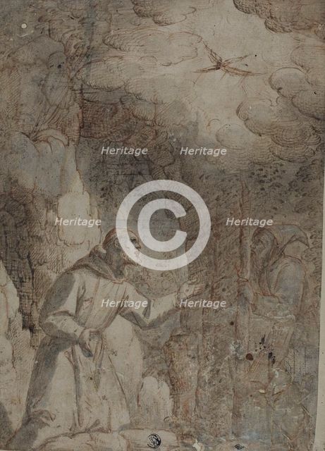 Stigmatization of Saint Francis of Assisi, n.d. Creator: Unknown.