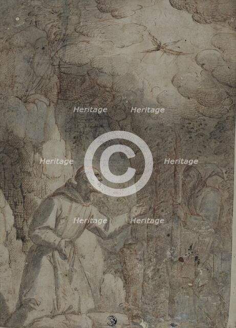 Stigmatization of Saint Francis of Assisi, n.d. Creator: Unknown.