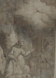Stigmatization of Saint Francis of Assisi, n.d. Creator: Unknown