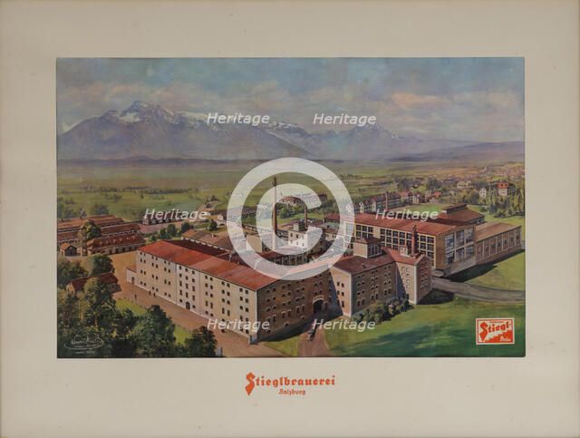 Stiegl Brewery, Salzburg, 1951. Creator: Weeser-Krell, Ferdinand (1883-1952).