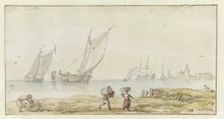 Stil water, 1631-1675. Creator: Allart van Everdingen