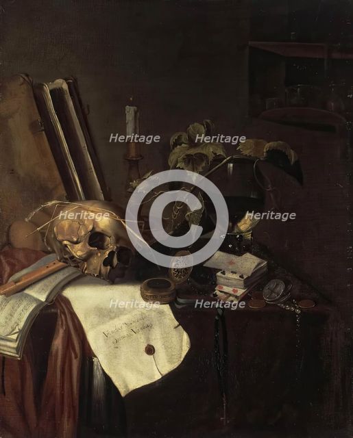 Still Life, 1625. Creator: Pieter Steenwijck.