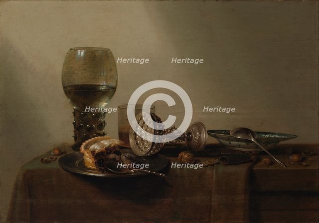 Still Life, 1637. Creator: Heda, Willem Claesz (1594-1680).