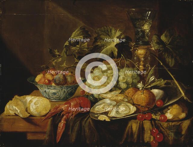 Still Life, 1640-1684. Creator: Jan van den Hecke the elder.