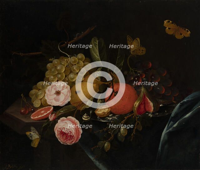 Still Life, 1650-1699. Creator: J Bruning.