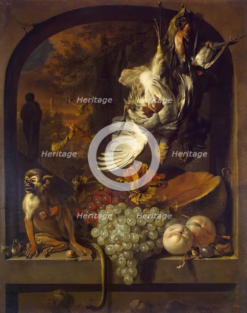 Still Life, 1650. Creator: Jan Weenix.
