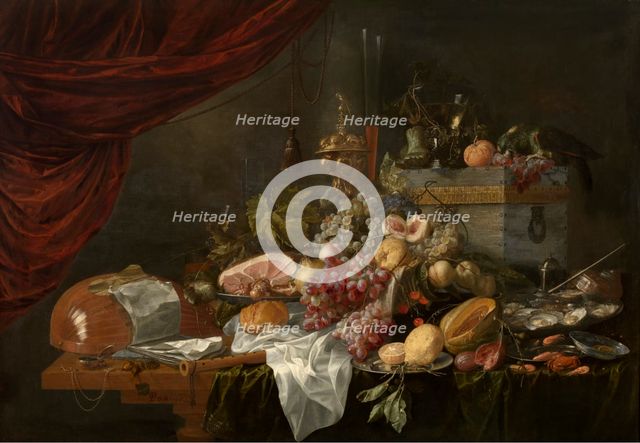 Still Life, 1653. Creator: Pieter de Ring.