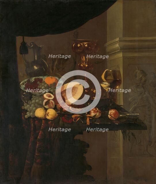 Still Life, 1666. Creator: Ch. Van Dielaert.