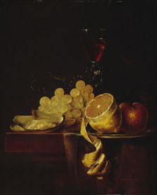 Still life, 1661. Creator: Godfriedt von Bochoutt Brugge