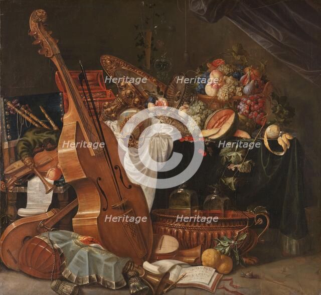 Still Life, 1662-1681. Creator: Johann Friedrich Grueber.