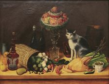 Still Life, 1840-1860. Creator: Arrieta, José Agustín (1802-1879)