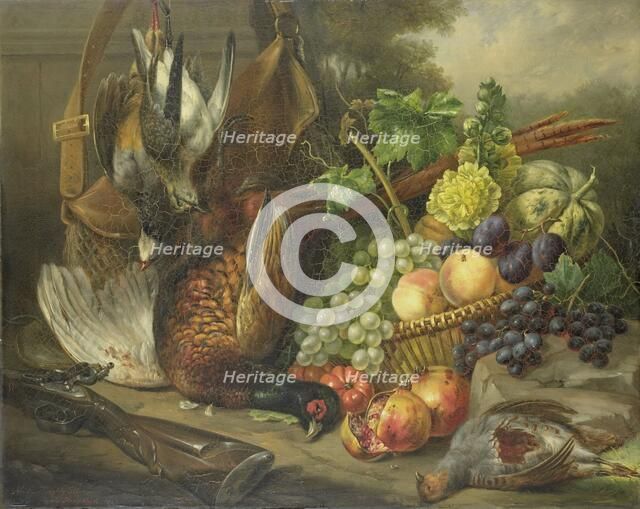 Still life, 1842. Creator: Elisabeth Iosetta Hoopstad.