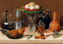 Still Life, 1864. Creator: Arrieta, José Agustín (1802-1879)