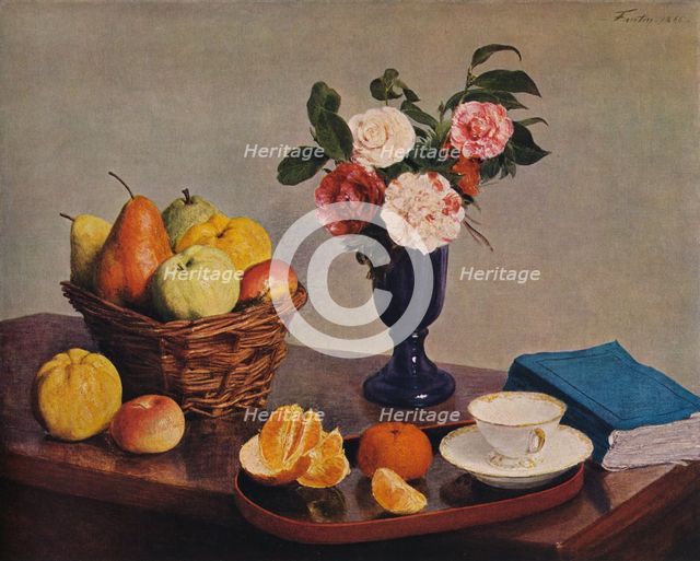 'Still Life', 1866. Artist: Henri Fantin-Latour.