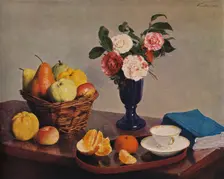Still Life 1866. Artist: Henri Fantin-Latour