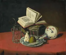 Still Life, 1860. Creator: J de Clercq