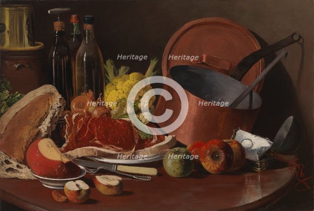 Still-Life, 1876. Creator: Fanny Churberg.