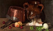 Still Life, 1895. Creator: Felipe Checa