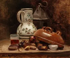 Still life, 1895. Creator: Henri Matisse