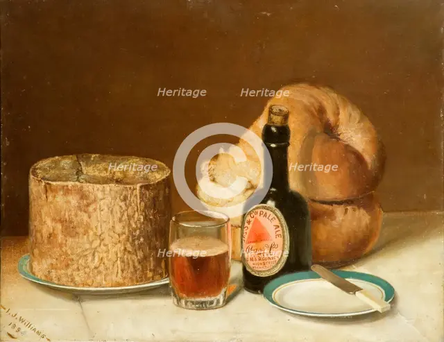 'Still life', 1895. Creator: Isaac John Williams.