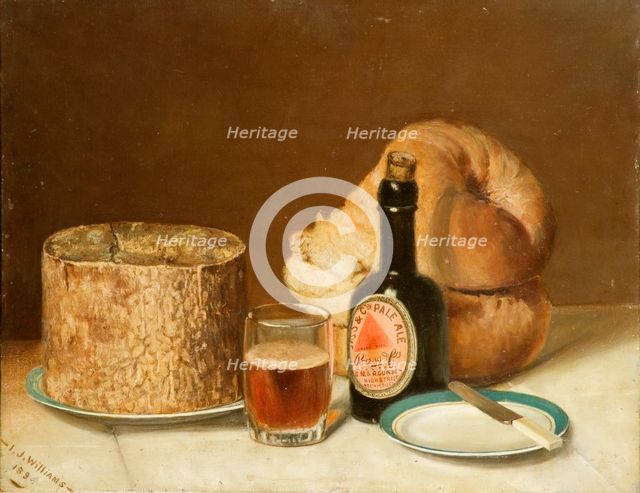 'Still life', 1895. Creator: Isaac John Williams.