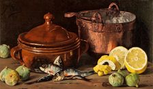 Still Life, 1896. Creator: Felipe Checa