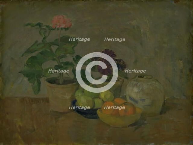 Still Life, 1906-1910. Creator: Karl Isakson.