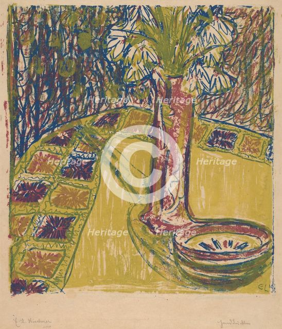 Still Life, 1907. Creator: Ernst Kirchner.
