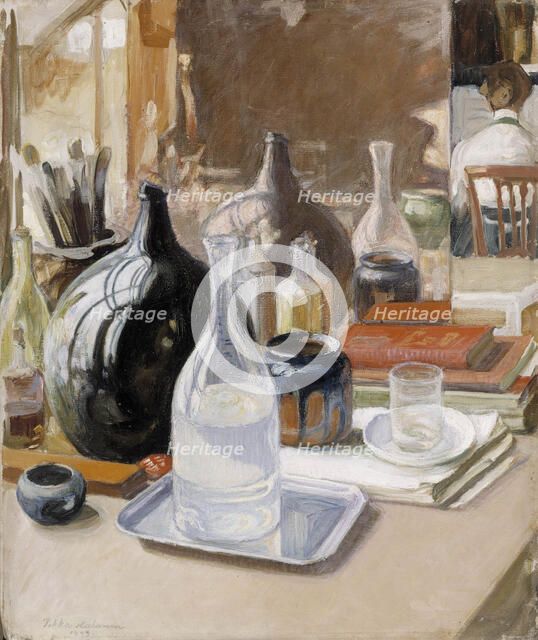 Still Life, 1909. Creator: Pekka Halonen.