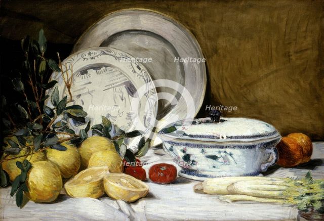Still Life, 1902-1905. Creator: Julian Alden Weir.
