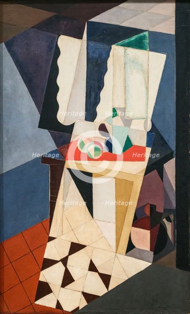 Still life, 1916-1917. Creator: Blanchard, María (1881-1932).