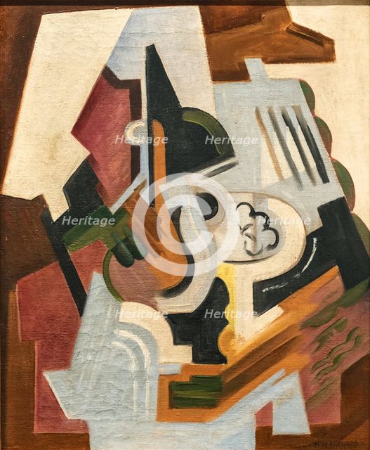 Still life, 1917-1918. Creator: Blanchard, María (1881-1932).