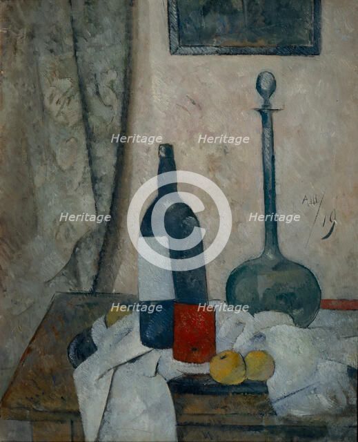 Still Life, 1919. Artist: Shevchenko, Alexander Vasilyevich (1883-1948)