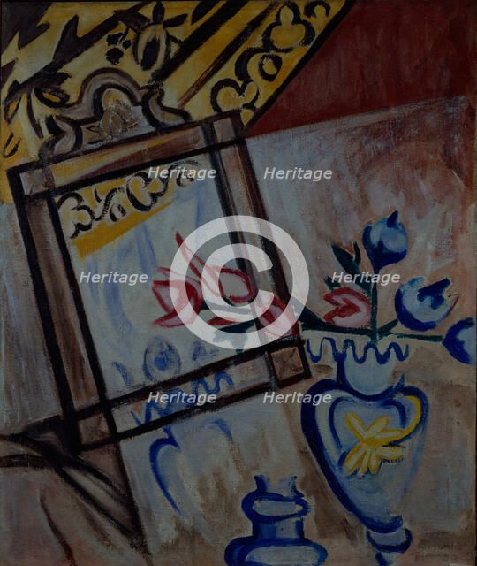 Still Life, 1913. Artist: Rozanova, Olga Vladimirovna (1886-1918)