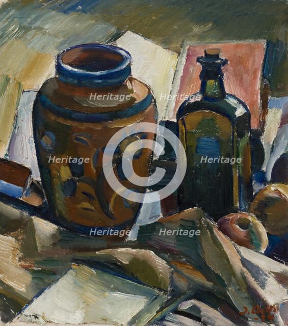Still life, 1924. Creator: Ilmari Aalto.
