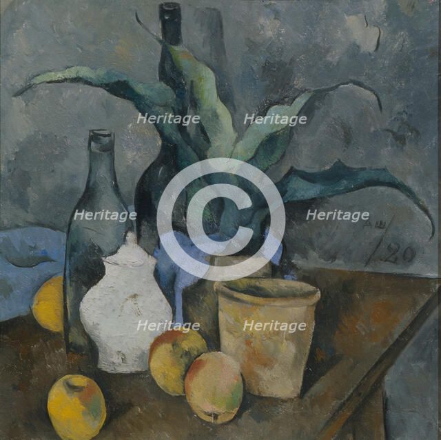 Still Life, 1920s. Artist: Shevchenko, Alexander Vasilyevich (1883-1948)