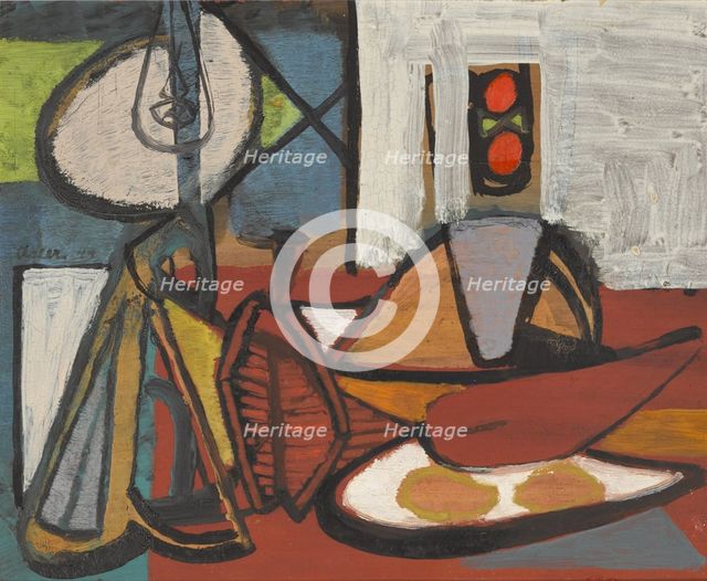 Still Life, 1944. Creator: Jankel Adler.