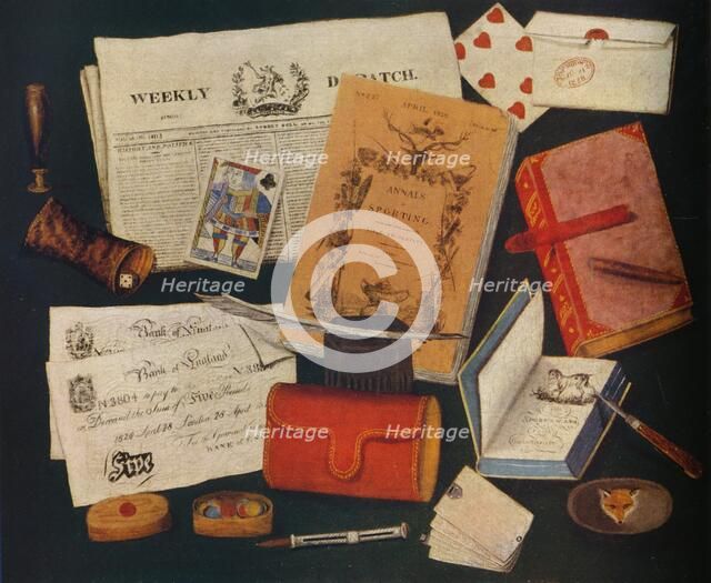 'Still Life', 19th century (1935). Artist: Unknown.