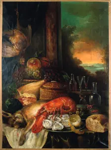 Still Life 19th century. Artist: Anon