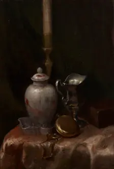 Still Life-two-sided painting, after 1920. Creator: Olga Boznanska