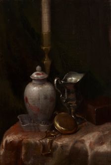 Still Life-two-sided painting, after 1920. Creator: Olga Boznanska