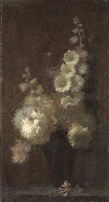 Still Life wit Flowers, 1870-1877. Creator: Auguste Jouve