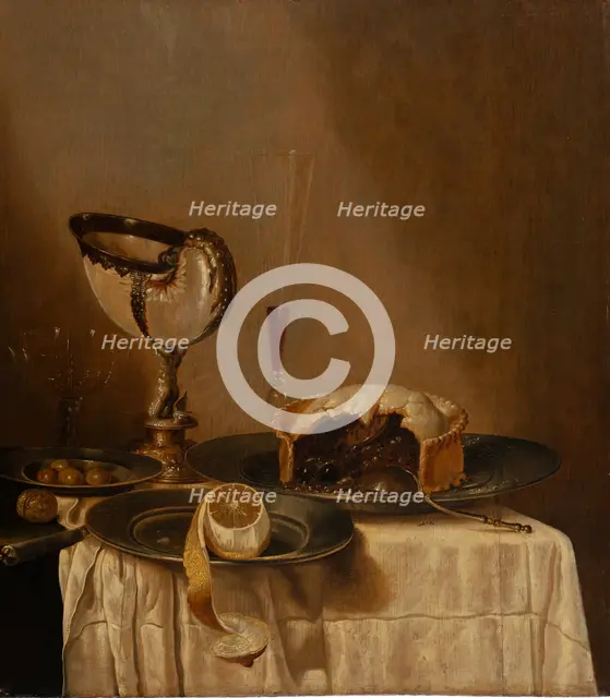 Still life with Nautilus Cup, c1645-1650. Creator: Unknown.